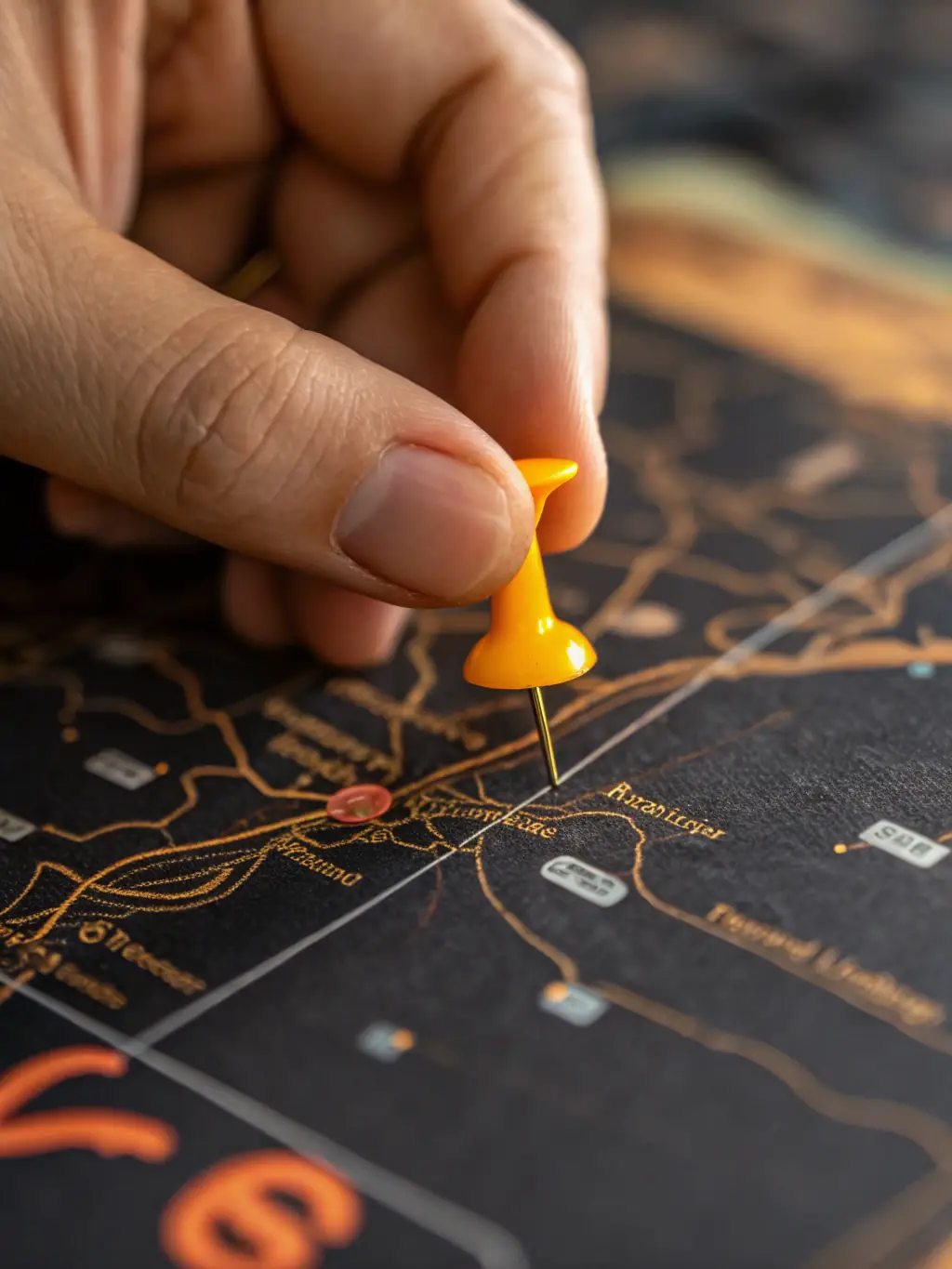 A map of a local area with pins highlighting businesses, symbolizing increased local visibility through SEO optimization.